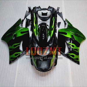 ZX-11 pour <span class=keywords><strong>KAWASAKI</strong></span> NINJA Noir Brillant <span class=keywords><strong>ZZR</strong></span> <span class=keywords><strong>1100</strong></span> ZX 11R ZX11 ZX11R 93 95 96 97 57No.22 ZZR1100 ZX-11R 1998 1999 2000 2001 Carénage - Product Image 6