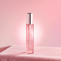 Botol Tester Parfum Kotak Isi Ulang Kosong Kecil 10ml Botol Parfum Kaca dengan Pompa Semprot Sekrup