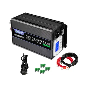 Universal Sockets Home Inverter Pure Sine Wave 12V/24V to 110V/220V Camping Invertor 3000W Solar Power Inverter