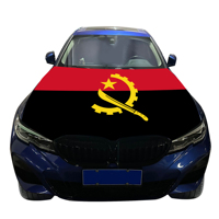 Vente en gros Angola 120x150C Housses de capot de voiture Housse de capot moteur durable et résistante à l'usure en impression numérique en soie de polyester