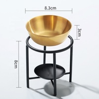 Yuyang Home Aroma Warmer Encens aromatique et bougeoir pour brûleurs de cire de parfum Brûleur d'huile essentielle en céramique