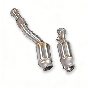 Collecteur d'échappement en acier inoxydable à haut débit adapté à la BMW G8X M2 M3 <span class=keywords><strong>M4</strong></span> S58 3.0T, tuyau d'échappement, modification sportive, correspondance parfaite - Product Image 5