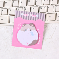 Bloc-notes adhésif personnalisé super mignon et kawaii avec option de logo sur mesure