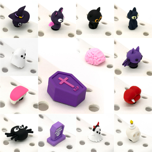Niños adultos divertidos personalizados PVC 3D dibujos animados Halloween <span class=keywords><strong>pesadilla</strong></span> <span class=keywords><strong>antes</strong></span> <span class=keywords><strong>de</strong></span> <span class=keywords><strong>Navidad</strong></span> zapato decoración encantos accesorios a granel - Product Image 3