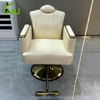 Salon de coiffure Salon de coiffure coiffeurs Styling Chaise de barbier à rotation réglable
