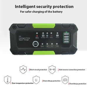 Chargeur <span class=keywords><strong>intelligent</strong></span> à compensation de température Nulike avec protection contre les surcharges, pour batteries GEL AGM, chargeur de reconditionnement de batteries au plomb-acide - Product Image 4