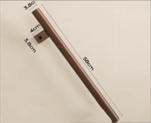 Puertas corredizas de vidrio grandes antideslizantes, ventanas, ventosas de plástico, sin marcas de perforación, manijas, pasamanos de baño - Product Image 1