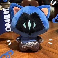 Porte-clés en peluche Fearless Contract Shadow Cat Varorante, pendentif Omen, imprimé UV, portable, vente en gros d'usine