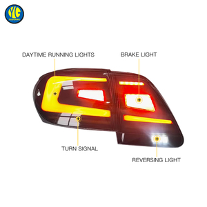 Feux arrière à LED YU GUANG pour <span class=keywords><strong>Toyota</strong></span> <span class=keywords><strong>Corolla</strong></span> 2011-2013, ensemble d'accessoires automobiles, feux stop avant, clignotants et indicateurs - Product Image 5