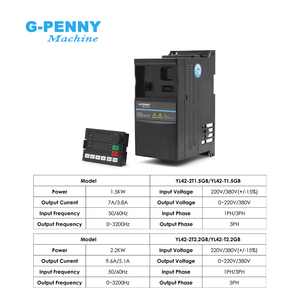 G-penny 1,5kw/2.2kw ổ đĩa tần số trục chính điều khiển tốc độ động cơ <span class=keywords><strong>3</strong></span> pha điều khiển tốc độ động cơ 0-3200Hz biến tần - Product Image 4