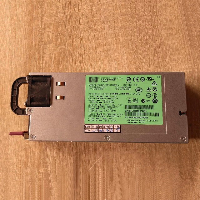DPS-1200FB a Platinum 1200 Watt 1200W Server Computer Power Supply 12V DL380 DL580 G7 Server PSU 579229-001 DPS-1200FB-1 a