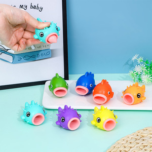 2025 Novel and Peculiar Cartoon Small Fish Doll Toy Creative Tongue Pop Out <b>Squeeze</b> Toys Children's Gift Toy - Product Image 1