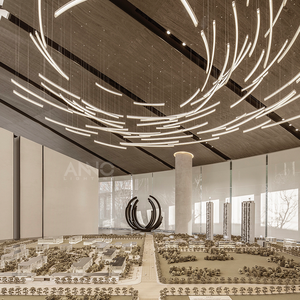 ANNO Nuovo Design Lampadario Grande per Hotel, Luci Moderne Intelligenti Facili da Installare - Product Image 3