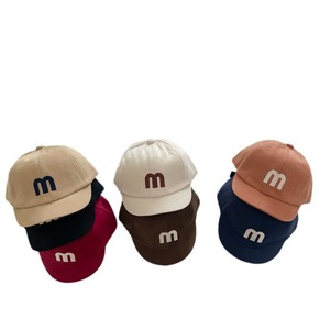 Gorro de Béisbol para Niños, Estilo Coreano, Color Sólido, Poliéster/Algodón, con 6 Paneles, Protección Solar, para Primavera y Otoño - Product Image 5