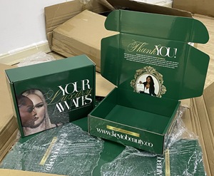 Custom Printing Rigid <strong>Pink</strong> Product Packaging Corrugated <strong>Gift</strong> Wrap Shipping Paper <strong>Boxes</strong> - Product Image 3