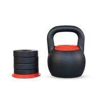 Kettlebell réglable de 16Kg 24Kg en fonte de haute qualité fabriqué en Chine