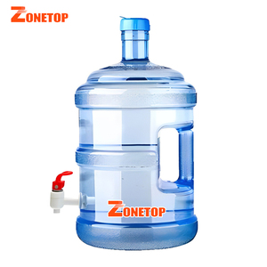 Top Quality 18 Lt 18.9 Ltr 19 Litre 20 Liter <strong>5</strong> <strong>Gallon</strong> Round <strong>Water</strong> <strong>Jug</strong> <strong>with</strong> <strong>Water</strong> <strong>Faucet</strong> - Product Image 1