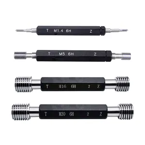 The Metric Screw Plug Gages Go And No Go 4H 5H 6H 7H 8H Thread Pitch Dia Gauge
