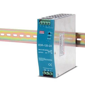 Alimentation à découpage sur Rail Din EDR-120-24 120W 24V indicateur Led pour la mise sous tension des appareils électromécaniques Psu - Product Image 4