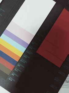 120Gsm Sang Trọng Các Loại Kết Cấu Ánh Sáng Màu Cảm Ứng Mềm Giấy - Product Image 2