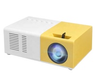 Mini projecteur LED portable J9 pour téléphone portable et smartphone, petit, micro, LCD, pour la maison et l'extérieur, prix bas, Chine