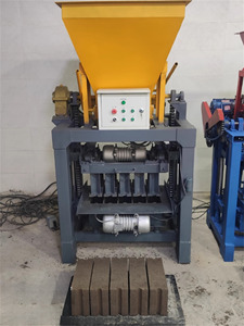 Chất lượng cao Tự động xi măng gạch rỗng khối máy làm một cho nhiều sử dụng mà không cần đốt với Phễu - Product Image 3