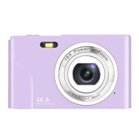 Cámara Digital Económica de 48MP para Principiantes - Video 4K, Zoom 16X, Enfoque Automático, Modo Webcam, Ligera y Portátil