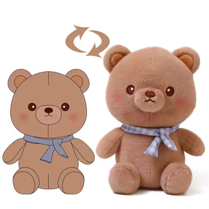 Proveedor Mayorista de Osos de Peluche de Algodón Orgánico Premium, Personalizables, con Lazo y Diseño de Ropa - Product Image 4