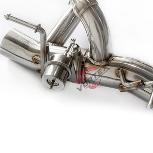 Sistema de escape trasero de acero inoxidable Vortex Racing para Ferrari 488, piezas de mejora del sonido del tubo de escape. - Product Image 6