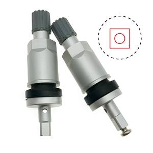 Valve de remplacement en aluminium pour capteur tpms Tige de valve automobile Tubeless - Product Image 1