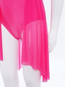 Traje de Danza Lírica para Niñas de 6 a 16 Años, Leotardo, Mono para Presentaciones, Clases de Danza, Ropa de Práctica, Fabricante - Product Image 5