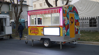 Remorque Alimentaire Chinoise de Qualité Supérieure, Camion Glacier, Remorque de Restauration Mobile, Service de Camion Fast Food