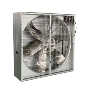 JinLong Chickhouse equipo Ventilador centrífugo Ventilador de pared con aspas de hélice de acero inoxidable