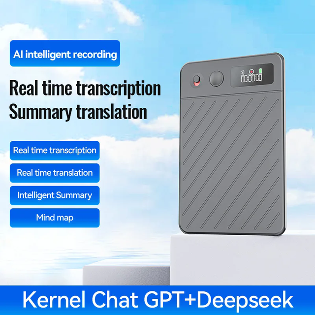 A3P Magnetic Meeting Notebook Ultra-thin AI Case for Smart Digital Audio Recorder