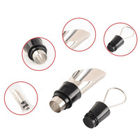 HXY Personnalisé Grand Stock Pas quantité minimale de commande Classique Pas Cher 402 En Acier Inoxydable Vin Verseur Promotionnel Vin Bec Bar Accessoires En Gros