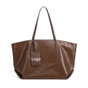 Bolso <span class=keywords><strong>Shopper</strong></span> <span class=keywords><strong>de</strong></span> Cuero Curtido Vegetal Sostenible Bolso <span class=keywords><strong>de</strong></span> Trabajo Gran Capacidad Mujer Fábrica Venta al por Mayor - Product Image 3