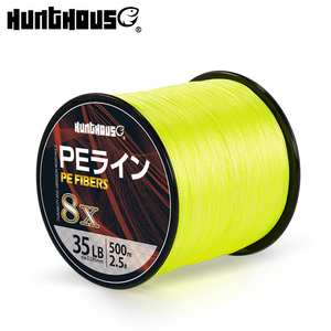 Línea de Pesca Personalizada Hunthouse al por Mayor, Línea de Pesca Trenzada de <span class=keywords><strong>4</strong></span> Hilos, 4X-500m - Product Image 1