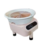 Máquina de Cerámica LISI de Accionamiento Directo de 250-450W, 10 Pulgadas, Pantalla Táctil LCD, Pedal, Enchufe Universal, Certificación CE, <60dB