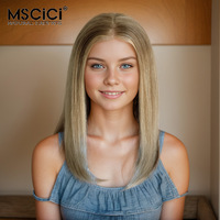 Perruque Lace Front 13x6 en Cheveux Humains Brésiliens Lisses Blond Cendré Sans Colle Prête à Coiffer 100% Cheveux Naturels 14-26 pouces