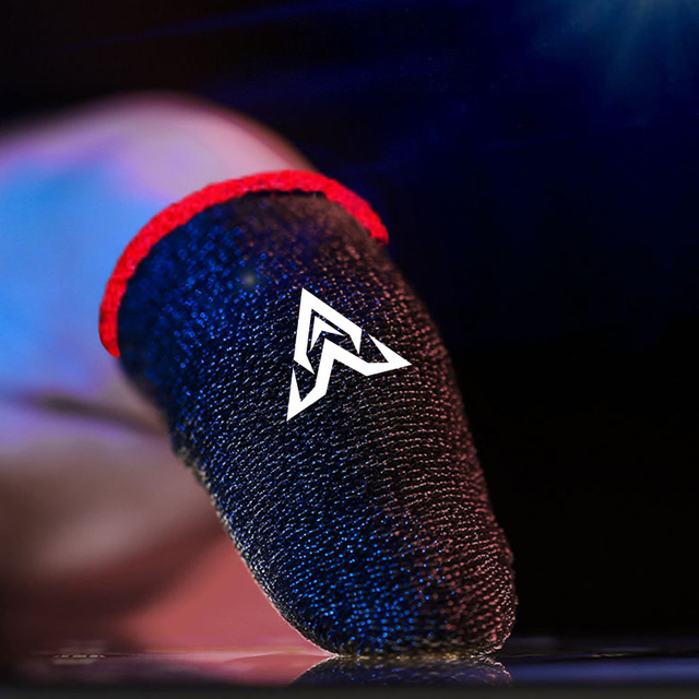 Quality Assurance Gaming Finger Sleeve 4piece Sweatproof and Antiskid