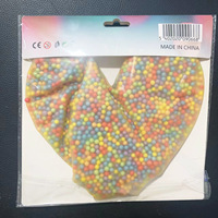 Ballons en latex transparents en forme de cœur de 36 pouces, décorations de fête pour la Saint-Valentin, grandes décorations avec carte en papier