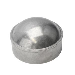 Tapa de poste de valla externa redonda de fundición a presión de aluminio de alta presión de alta calidad personalizada - Product Image 1