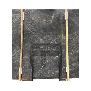 Grande dalle de marbre gris AI Mashi polie pour marches d'escalier, rebords de fenêtre, plateaux de table, mur de fond en pierre naturelle pour hôtels et KTV - Product Image 5