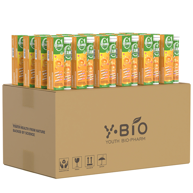 Bulk Supply Vitamin C 100mg Effervescent Tablet Help Support Overall Nutritional Intake for People With Balanced Nutrition Needs
