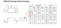 PESD3V3L1BA SOD-323 3.3V Leiditech Bi-directional TVS Diode for Consumer Electronics and Communication Equipment 854110