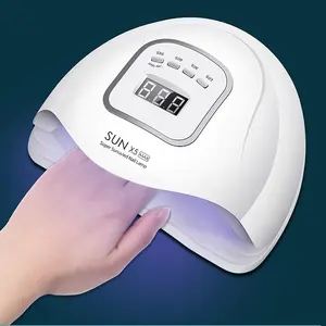 New Hot Sell High Power 120w SUN 5x max Super UV LED Nail Lamp 10s 30s 60s 99s Painless Mode Nail Polish Dryer For Nail Salon