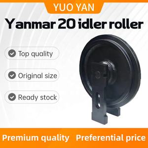 Professionele Yanmar Vio20 Geleidewiel Graafmachine Onderstel Onderdelen Bobcat 20 Track Assemblage Ym20 Voorste Loopwiel - Product Image 3