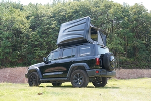 2025 3-4 Personen Camping 4x4 Overland Dachzelt mit Seitenöffnung ABS Hartschalen-LKW-Dachgepäckträger-Zelt - Product Image 2