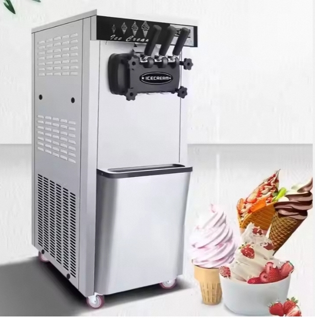 Commercial Fully Automatic Stainless Steel Soft