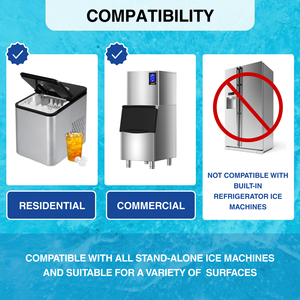 Tabletas Limpiadoras Multiusos para Máquinas de Hielo, Fáciles de Limpiar, Desechables, Tabletas de Limpieza Profunda para Máquinas de Hielo, Desincrustante - Product Image 4